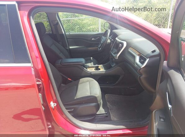 1GKKNKLS7LZ206729 2020 GMC ACADIA Red Vista interior delantera