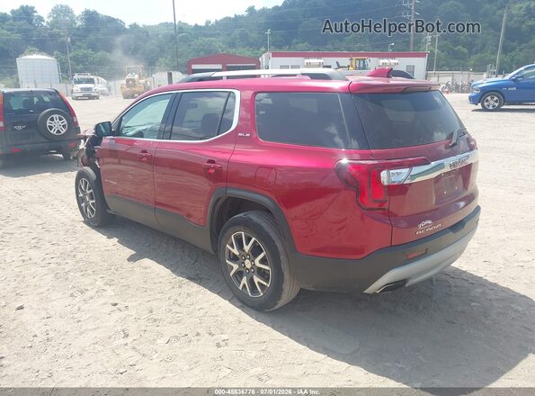 1GKKNKLS7LZ206729 2020 GMC ACADIA Red Trasero izquierdo