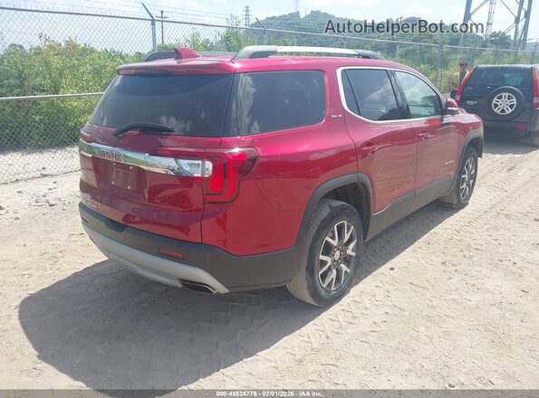1GKKNKLS7LZ206729 2020 GMC ACADIA Red Trasero derecho