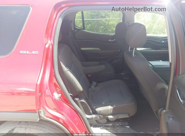 1GKKNKLS7LZ206729 2020 GMC ACADIA Red Vista de la etiqueta del VIN