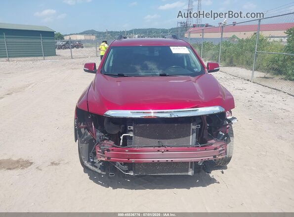 1GKKNKLS7LZ206729 2020 GMC ACADIA Red Vista interior trasera