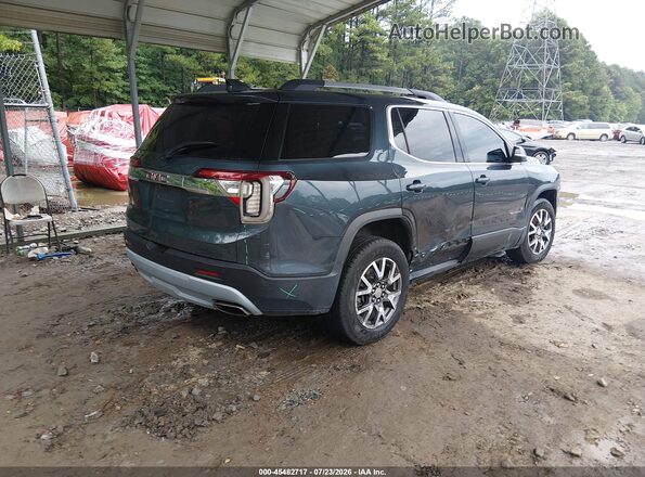 1GKKNKLS8LZ177340 2020 GMC ACADIA Синий Задняя правая четверть