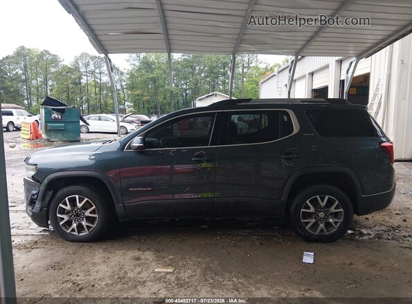 1GKKNKLS8LZ177340 2020 GMC ACADIA Синий Вид задней части салона