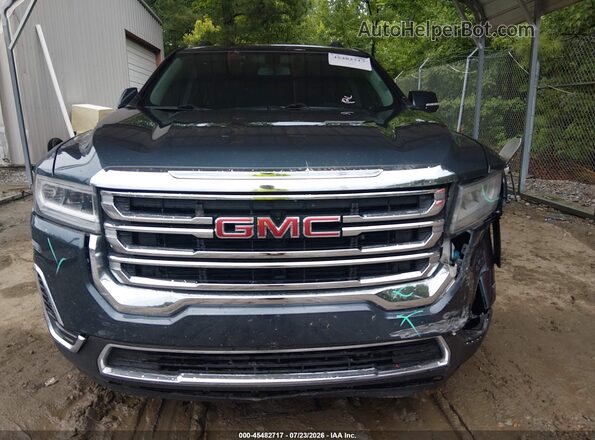 1GKKNKLS8LZ177340 2020 GMC ACADIA Синий Вид панели приборов