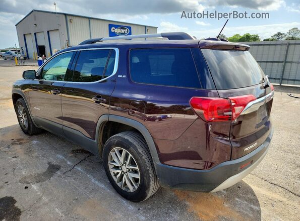 1GKKNLLA5HZ228362 2017 GMC ACADIA Бордовый Задняя левая четверть