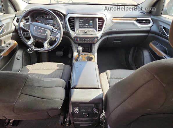 1GKKNLLA5HZ228362 2017 GMC ACADIA Бордовый Вид панели приборов