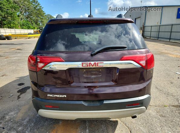 1GKKNLLA5HZ228362 2017 GMC ACADIA Бордовый Вид сзади