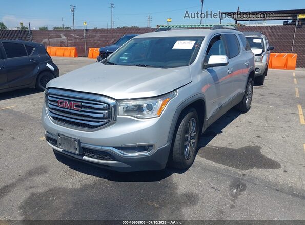 1GKKNLLA7HZ249455 2017 GMC ACADIA Silver Vista tres cuartos delantera izquierda