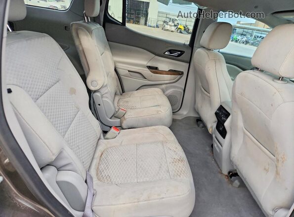 1GKKNLLA7KZ276002 2019 GMC ACADIA Brown Սալոնի հետևի տեսք