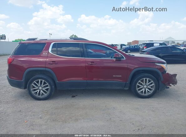 1GKKNLLAXHZ189803 2017 GMC ACADIA Красный Панорамный вид салона 360°