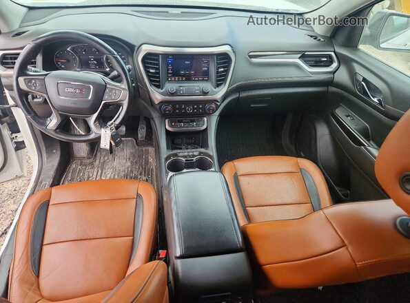 1GKKNLLS0LZ183249 2020 GMC ACADIA Белый Вид панели приборов