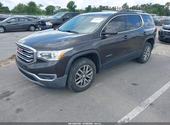 1GKKNLLS1JZ186514 2018 GMC ACADIA Черный Передняя левая четверть