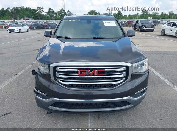 1GKKNLLS1JZ186514 2018 GMC ACADIA Черный Вид щитка приборов