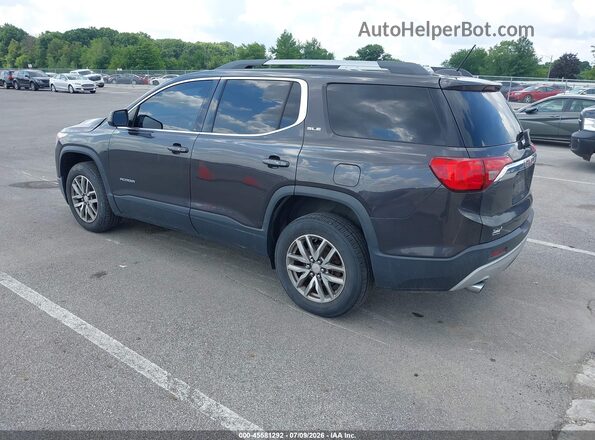 1GKKNLLS1JZ186514 2018 GMC ACADIA Черный Задняя левая четверть
