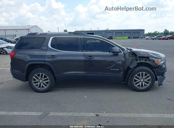 1GKKNLLS1JZ186514 2018 GMC ACADIA Черный Вид задней части салона