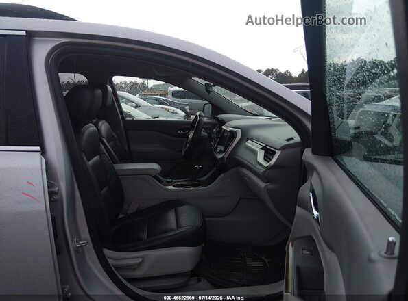 1GKKNLLS1JZ196251 2018 GMC ACADIA Серебряный Вид салона спереди