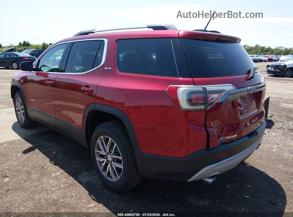 1GKKNLLS1KZ169276 2019 GMC ACADIA Red Rear left