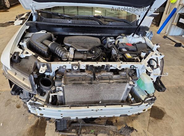 1GKKNLLS1PZ263715 2023 GMC ACADIA Белый Вид подкапотного пространства