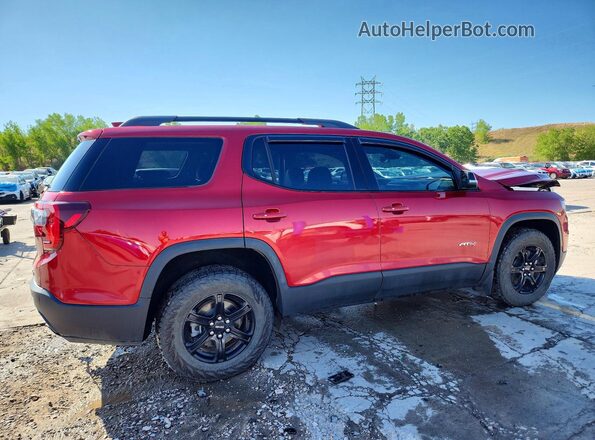 1GKKNLLS2MZ234283 2021 GMC ACADIA Red Rear right
