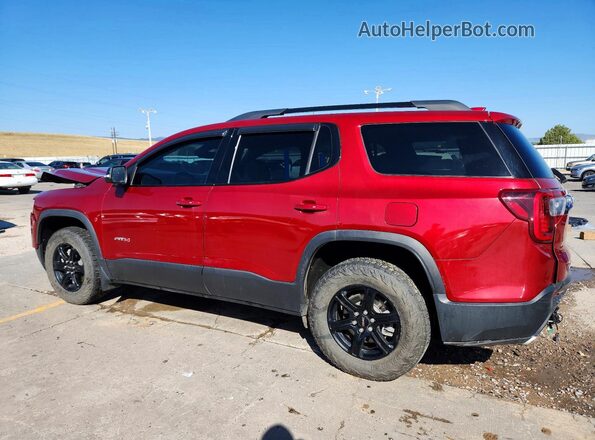 1GKKNLLS2MZ234283 2021 GMC ACADIA Red Rear left