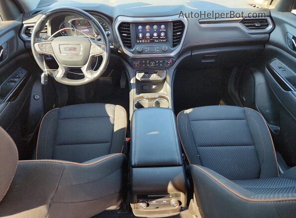 1GKKNLLS2MZ234283 2021 GMC ACADIA Red Dashboard view