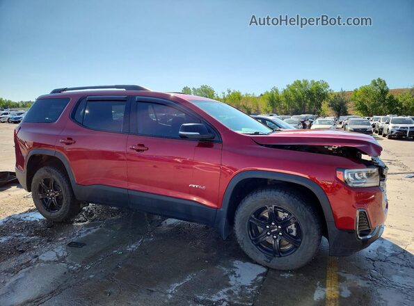 1GKKNLLS2MZ234283 2021 GMC ACADIA Red Front right