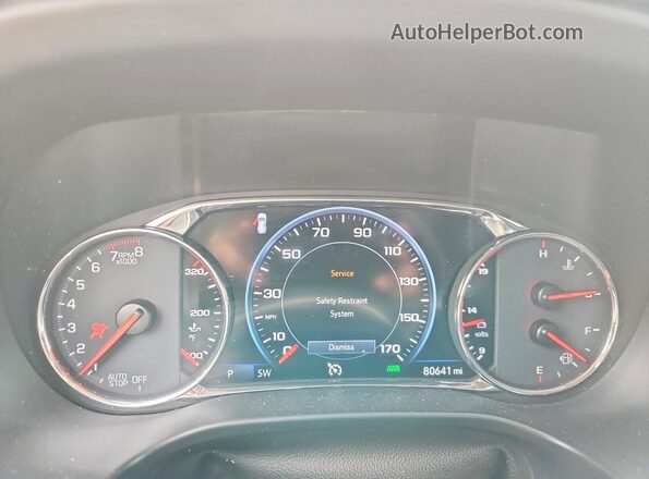 1GKKNLLS3PZ205041 2023 GMC ACADIA White Widok zestawu wskaźników