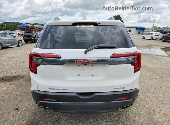 1GKKNLLS3PZ205041 2023 GMC ACADIA White Widok z tyłu
