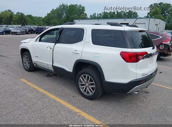1GKKNLLS4HZ137088 2017 GMC ACADIA White Trasero izquierdo