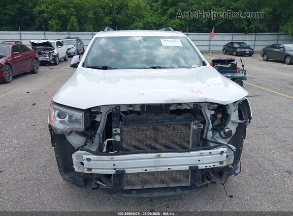 1GKKNLLS4HZ137088 2017 GMC ACADIA White Vista interior trasera