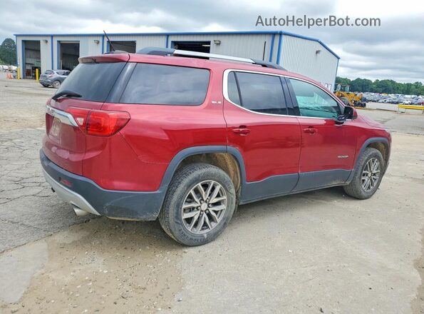 1GKKNLLS4KZ124493 2019 GMC ACADIA Бордовый Задняя правая четверть
