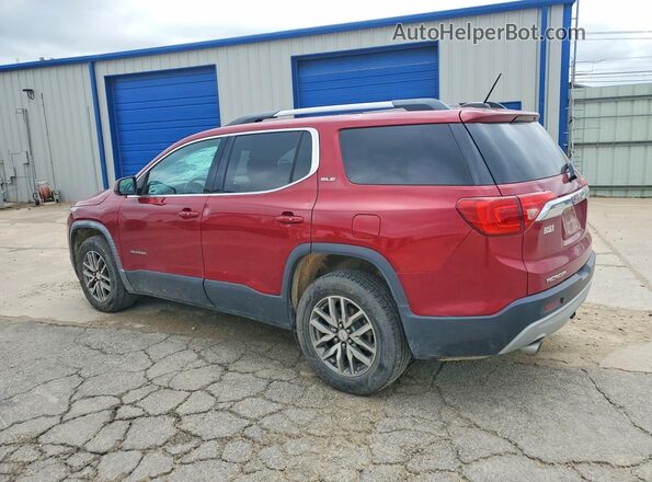 1GKKNLLS4KZ124493 2019 GMC ACADIA Бордовый Задняя левая четверть