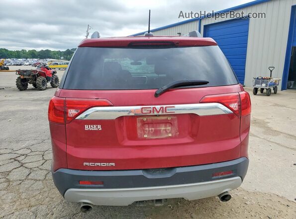 1GKKNLLS4KZ124493 2019 GMC ACADIA Бордовый Вид сзади