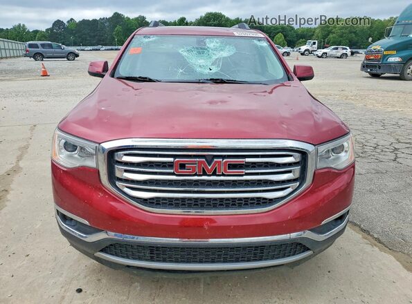1GKKNLLS4KZ124493 2019 GMC ACADIA Бордовый Вид спереди