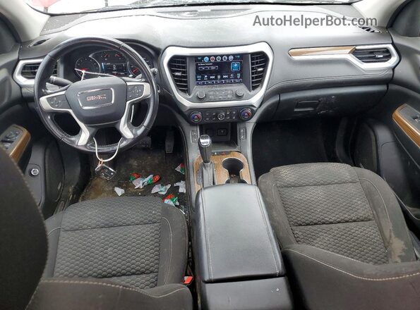 1GKKNLLS4KZ124493 2019 GMC ACADIA Бордовый Вид панели приборов