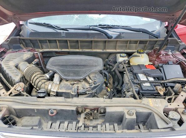 1GKKNLLS4KZ124493 2019 GMC ACADIA Бордовый Вид подкапотного пространства