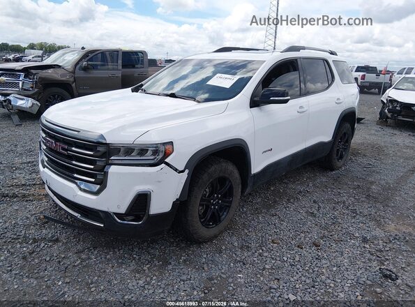 1GKKNLLS4MZ226492 2021 GMC ACADIA White Przód lewy