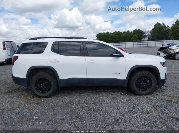 1GKKNLLS4MZ226492 2021 GMC ACADIA White Widok wnętrza z tyłu