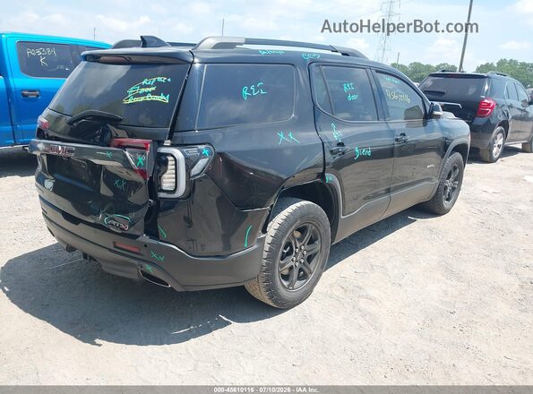 1GKKNLLS4PZ189156 2023 GMC ACADIA Черный Задняя правая четверть