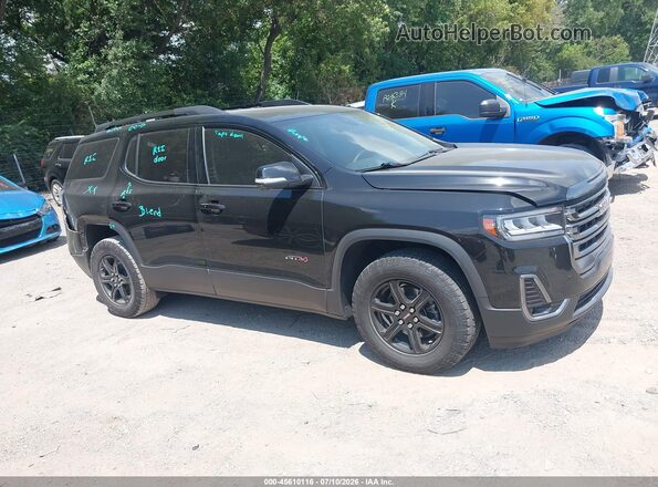 1GKKNLLS4PZ189156 2023 GMC ACADIA Черный Вид задней части салона