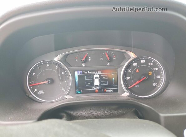 1GKKNLLS5HZ184565 2017 GMC ACADIA Черный Вид щитка приборов