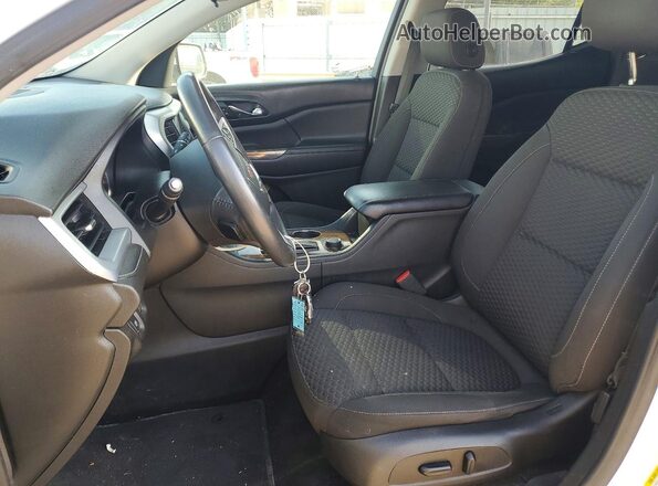 1GKKNLLS5HZ320127 2017 GMC ACADIA White Widok wnętrza z przodu
