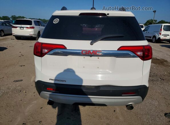 1GKKNLLS5HZ320127 2017 GMC ACADIA White Widok z tyłu