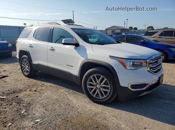 1GKKNLLS5HZ320127 2017 GMC ACADIA White Przód prawy