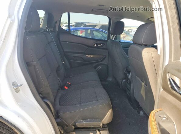 1GKKNLLS5HZ320127 2017 GMC ACADIA White Widok wnętrza z tyłu