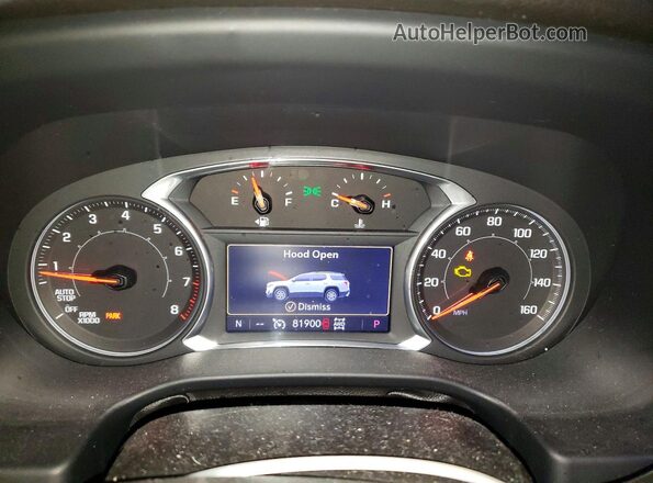 1GKKNLLS5LZ124908 2020 GMC ACADIA White ხელსაწყოთა პანელის ხედი