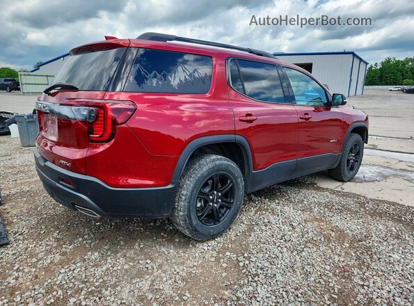 1GKKNLLS5PZ265631 2023 GMC ACADIA Red Rear right
