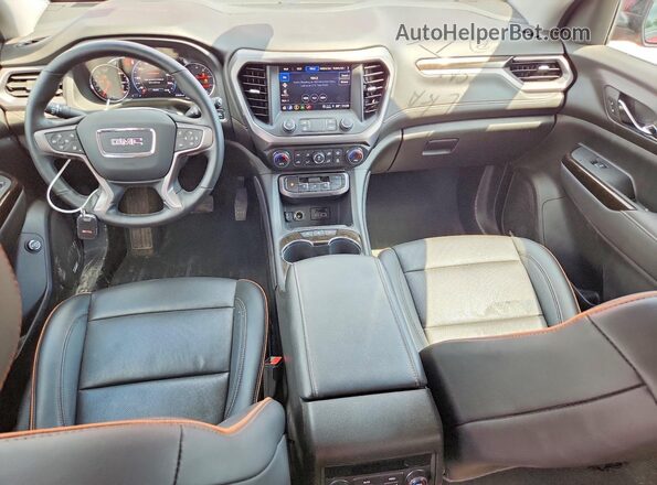 1GKKNLLS5PZ265631 2023 GMC ACADIA Red Dashboard view