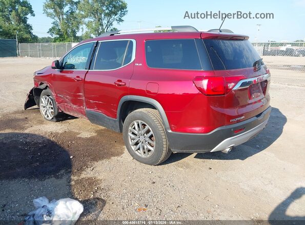 1GKKNLLS6HZ158184 2017 GMC ACADIA Red Tył lewy