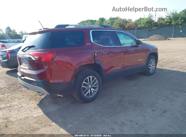 1GKKNLLS6HZ158184 2017 GMC ACADIA Red Tył prawy